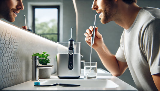 how to use a water flosser