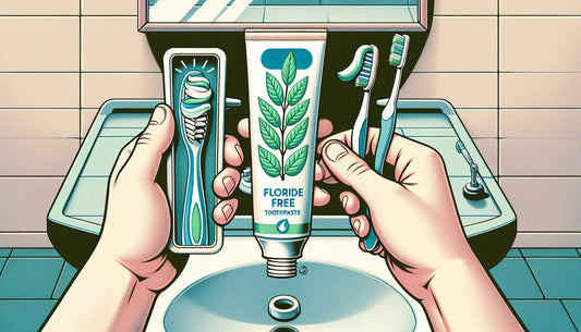 switch to fluoride free toothpaste