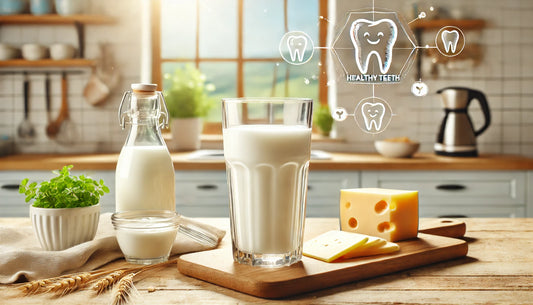 Nutrients in milk for healthy teeth