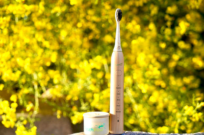 Advanced Sonic Vibration Technology: Provides thorough and effective cleaning. Eco-Friendly Design: Bamboo brush heads infused with activated charcoal. Customizable Cleaning Modes: Five modes tailored to various dental needs, including a sensitive mode.
